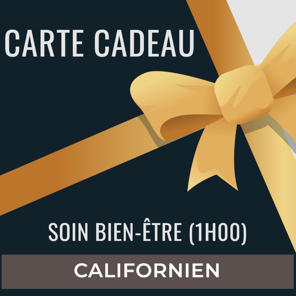 Carte cadeau Soin Bienêtre Massage "CALIFORNIEN" naturellementmince